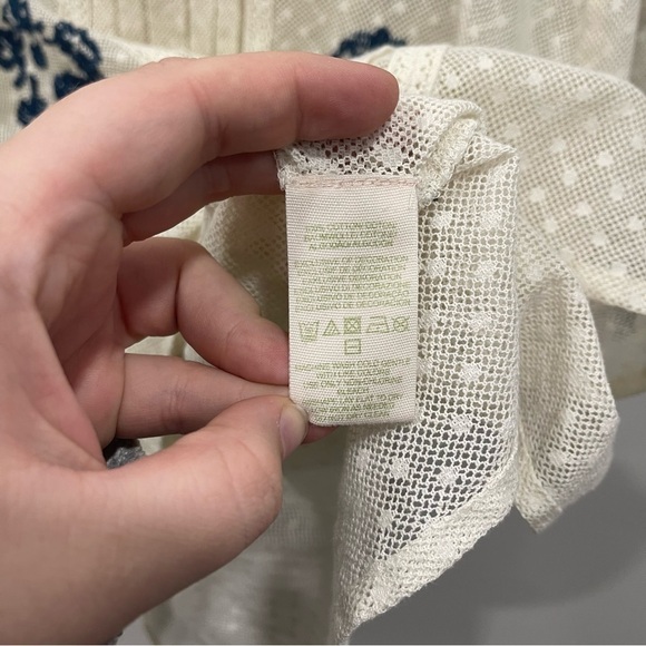 Free People Jocelyn’s Embroidered Top in Ivory - Picture 5 of 11